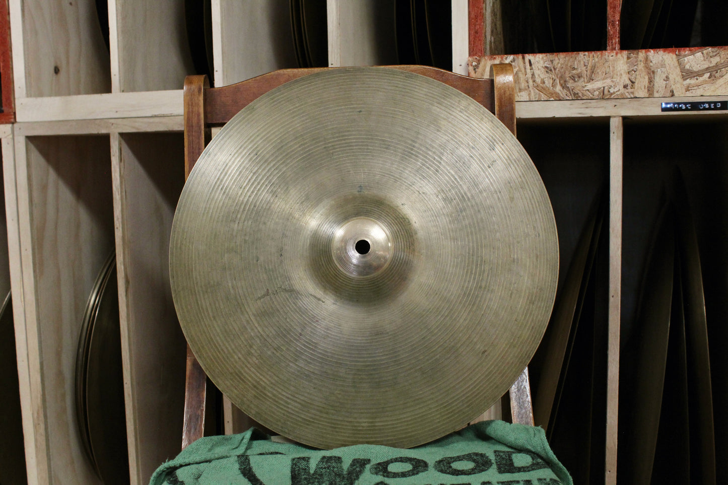 1970s A. Zildjian 14" Single Hat 1508g