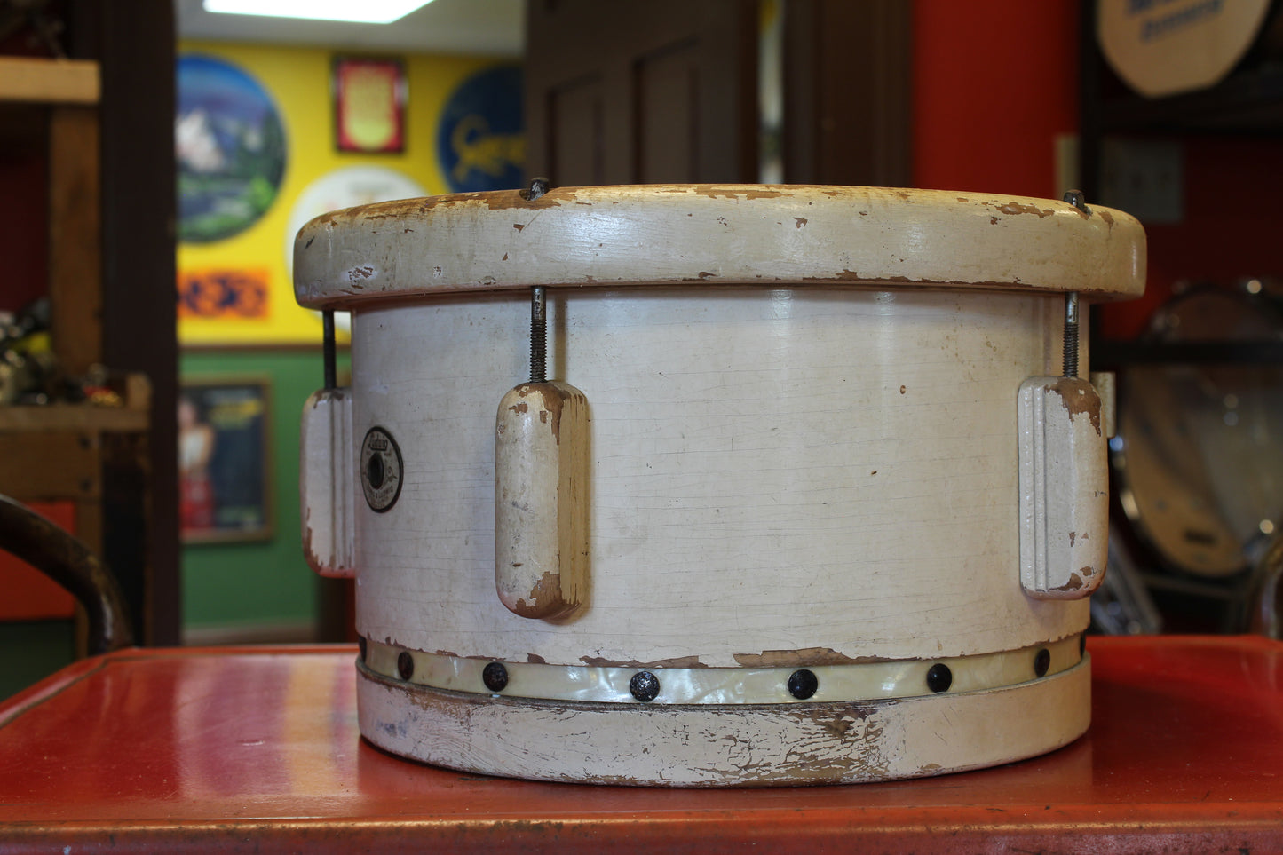1940s Ludwig Victory Tom 7"x11" in White