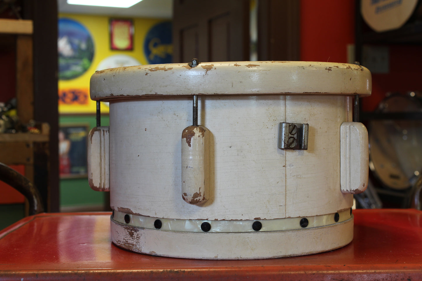 1940s Ludwig Victory Tom 7"x11" in White