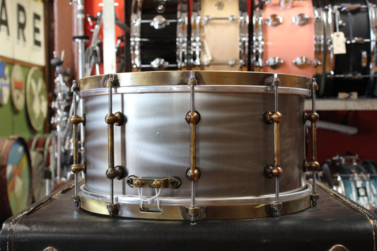 Ebenor Percussion 7x14 Stainless Steel Snare Drum