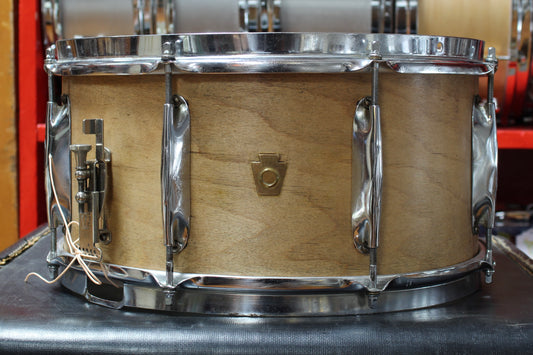 1950's WFL 7"x14" Snare Drum in Natural Finish (Refinished)