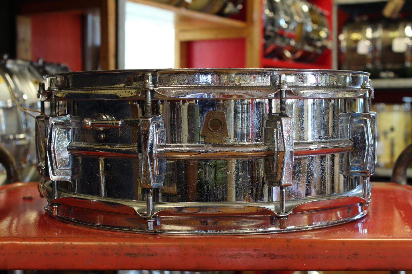 1960s Ludwig 5"x14" Supraphonic Snare Drum Serial #463404