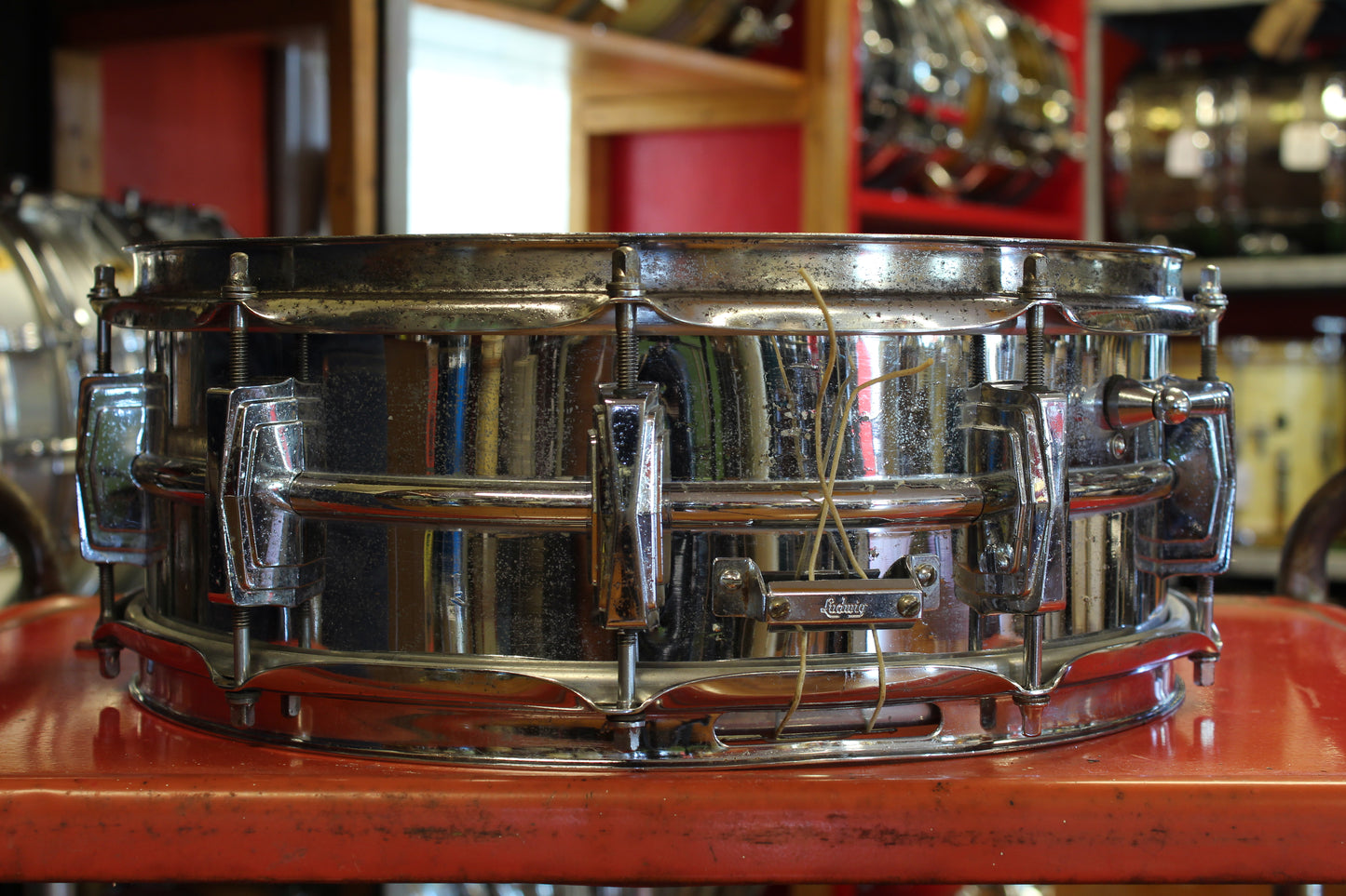 1960s Ludwig 5"x14" Supraphonic Snare Drum Serial #463404