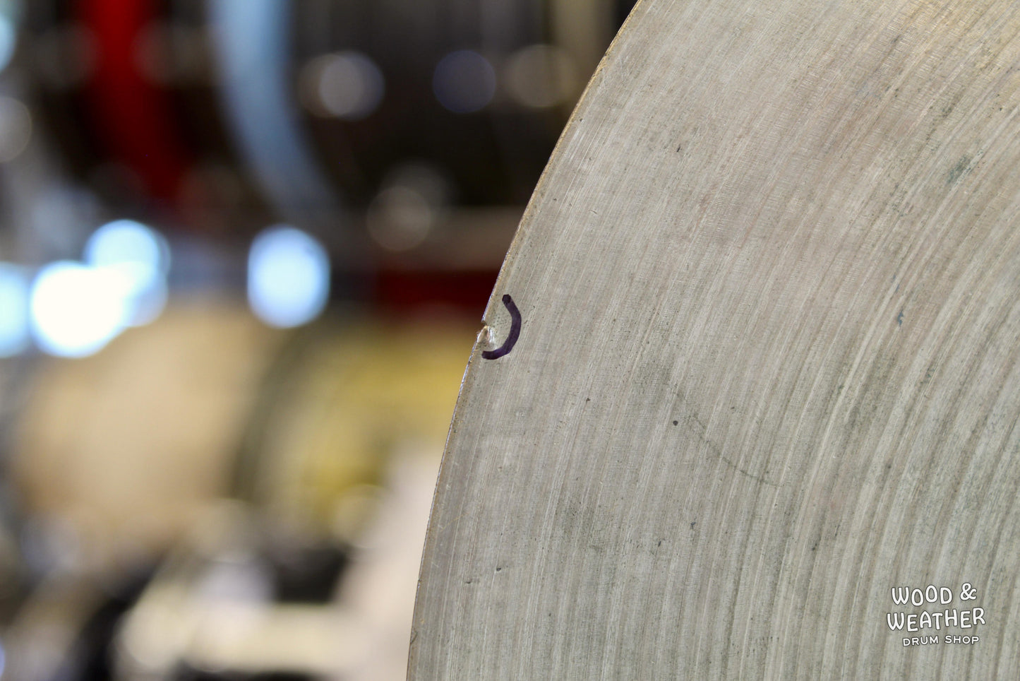 1960s A. Zildjian 13" Top Hi-Hat Cymbal 555g
