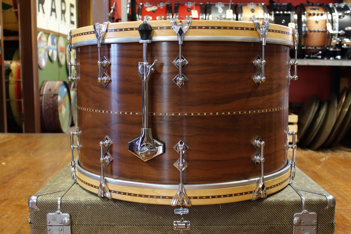 2016 Craviotto Walnut Kit 14x24 10x13 16x16