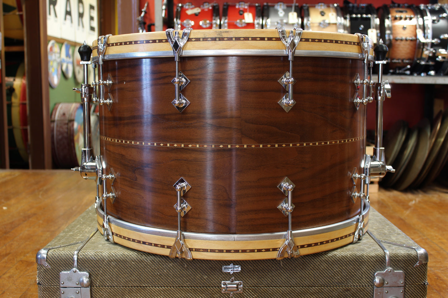 2016 Craviotto Walnut Kit 14x24 10x13 16x16