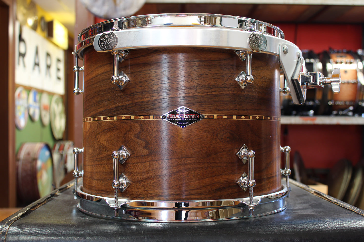 2016 Craviotto Walnut Kit 14x24 10x13 16x16