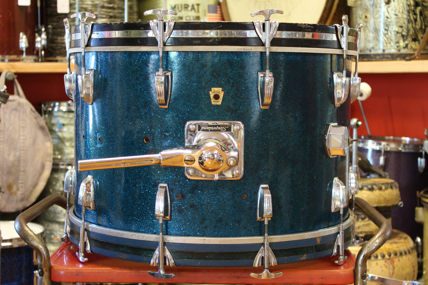 1950's WFL Super Classic in Sparkling Blue Pearl 14x22 16x16 9x13