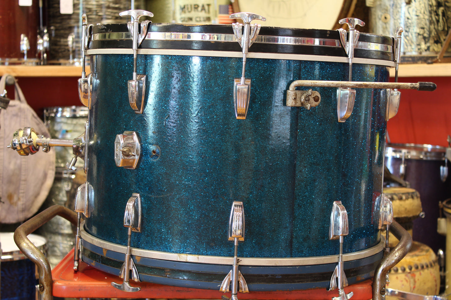 1950's WFL Super Classic in Sparkling Blue Pearl 14x22 16x16 9x13