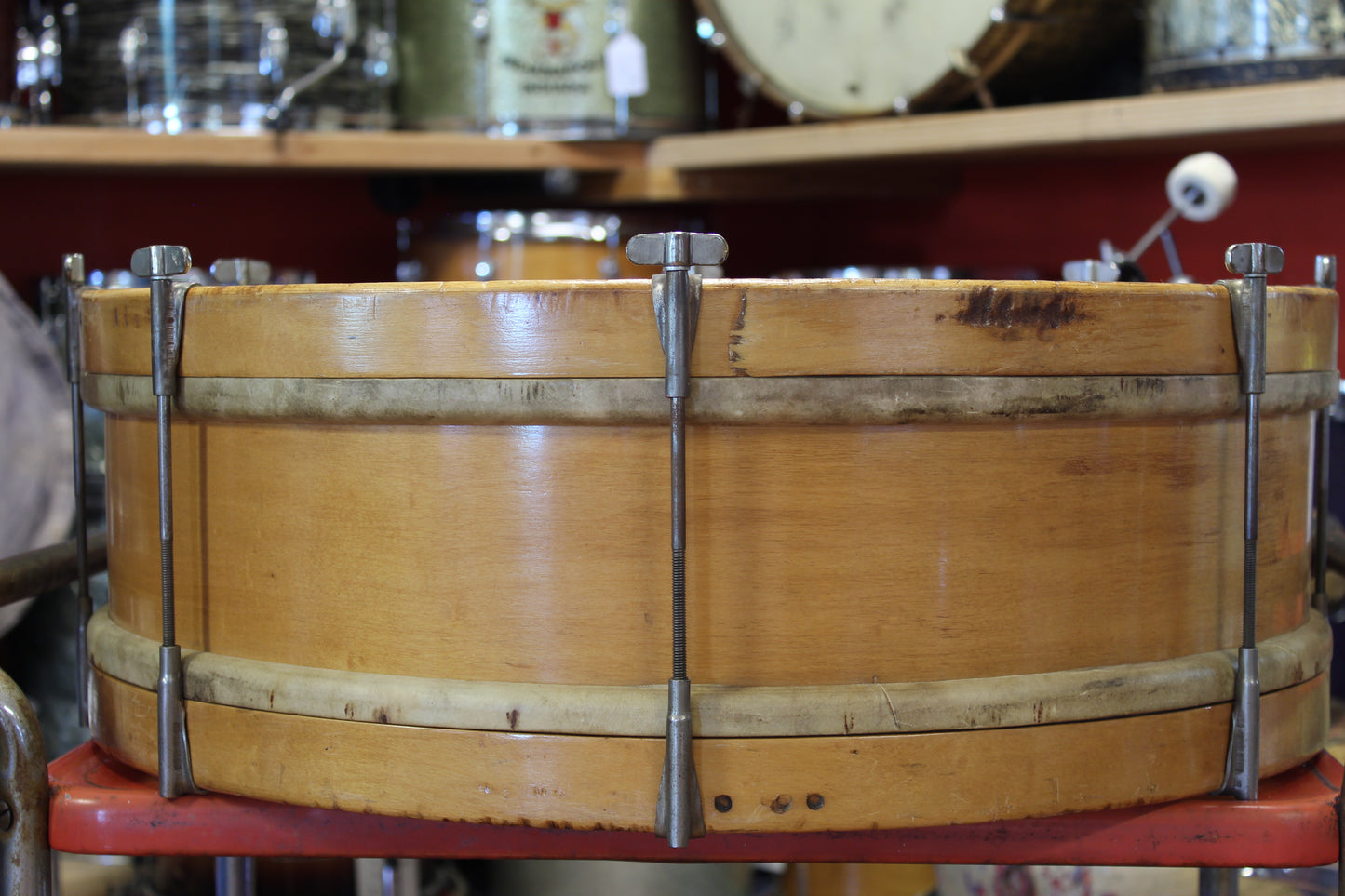 1930's Gretsch American 6"x23" & 4"x13.25" in Natural Maple