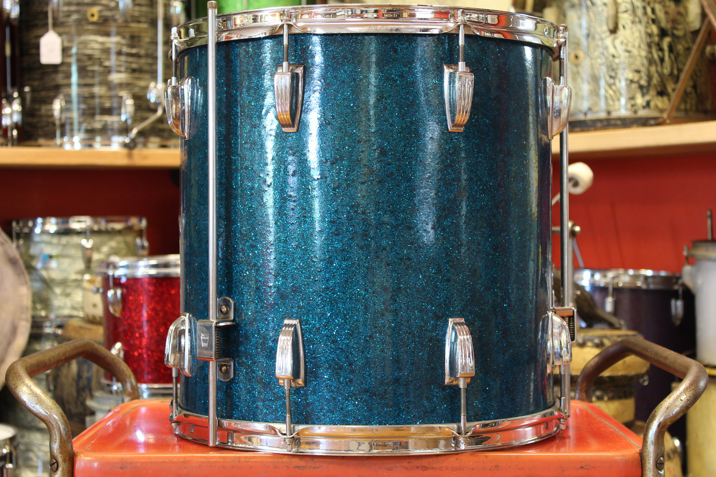 1950's WFL Super Classic in Sparkling Blue Pearl 14x22 16x16 9x13
