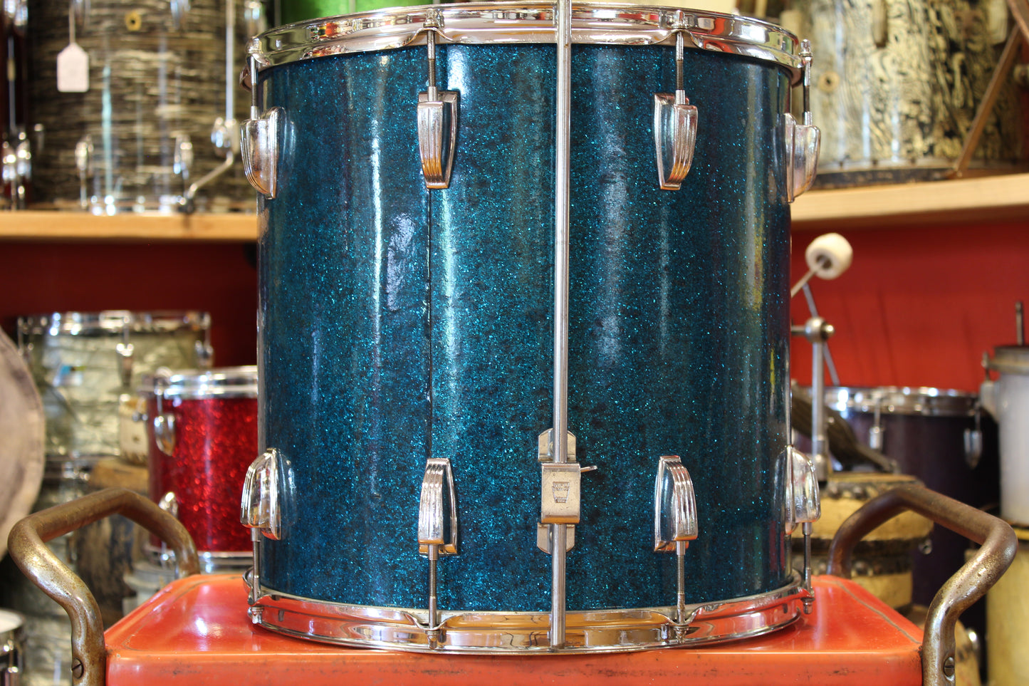 1950's WFL Super Classic in Sparkling Blue Pearl 14x22 16x16 9x13