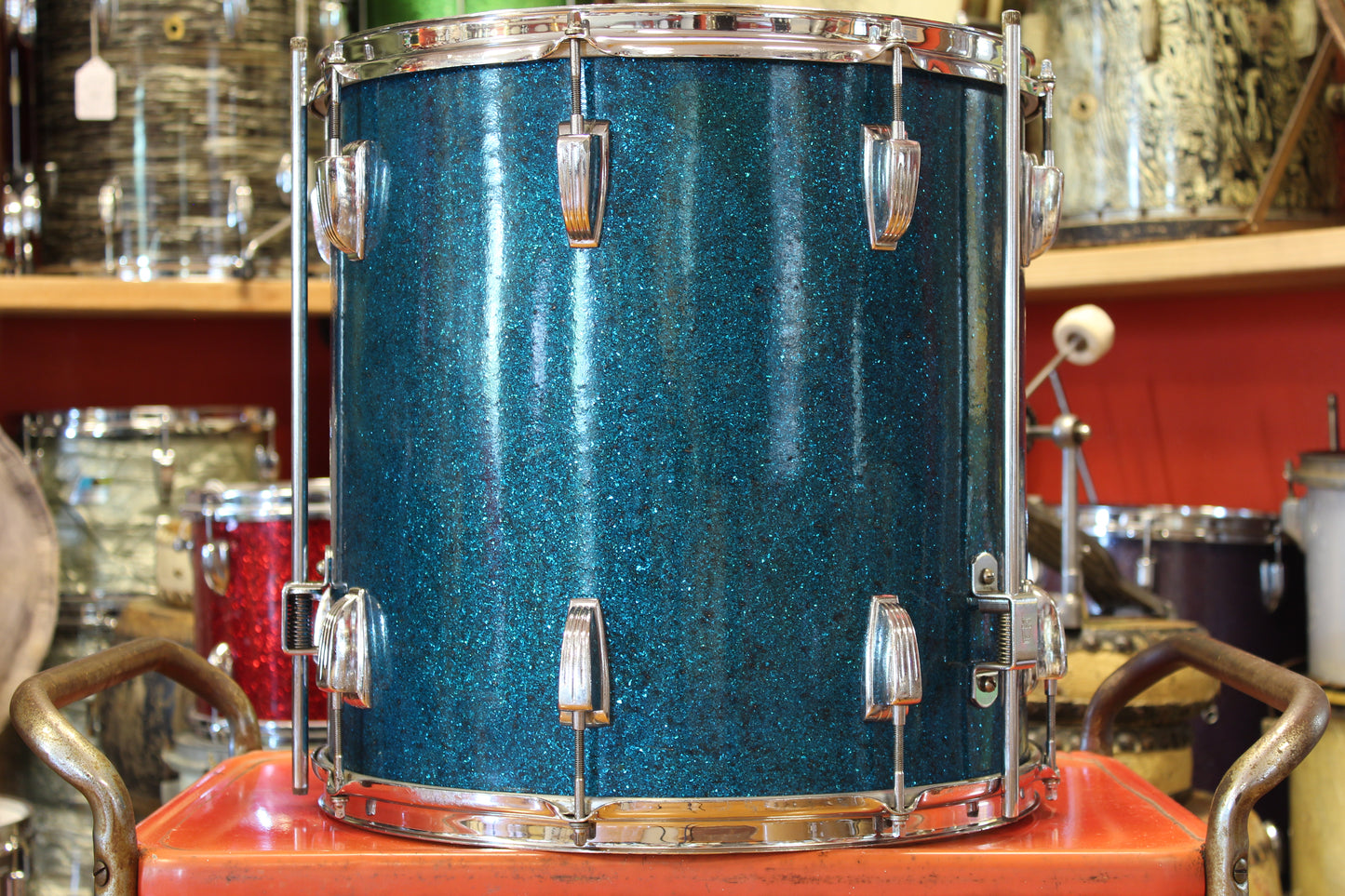 1950's WFL Super Classic in Sparkling Blue Pearl 14x22 16x16 9x13