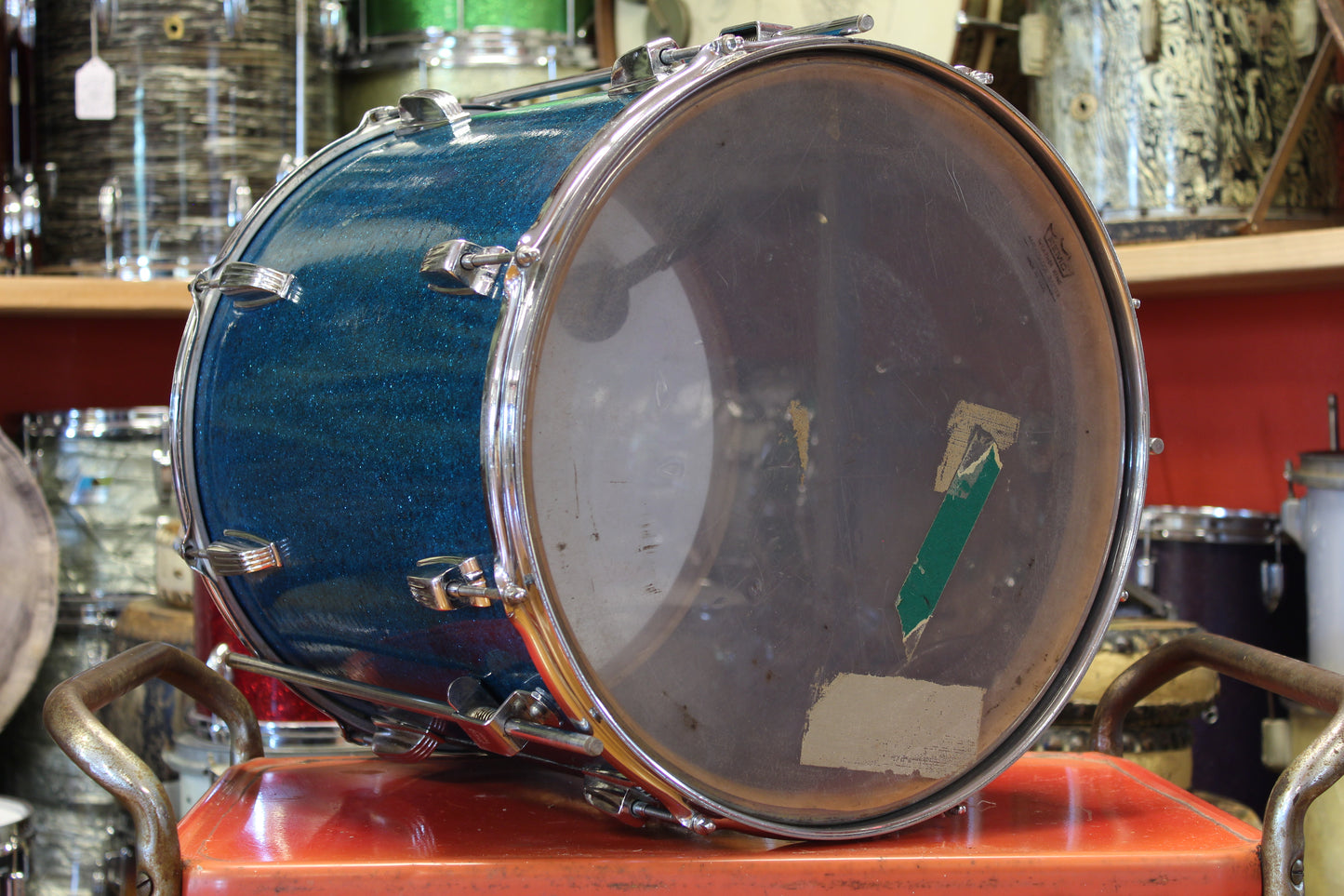 1950's WFL Super Classic in Sparkling Blue Pearl 14x22 16x16 9x13