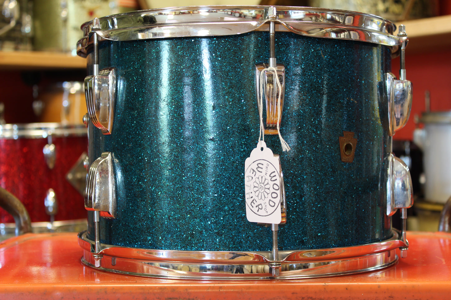 1950's WFL Super Classic in Sparkling Blue Pearl 14x22 16x16 9x13