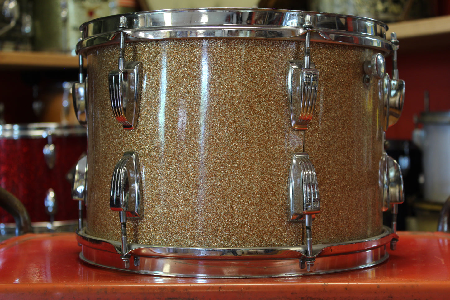 1960/70's Ludwig Super Classic style outfit in Champagne Sparkle 14x22 16x16 9x13