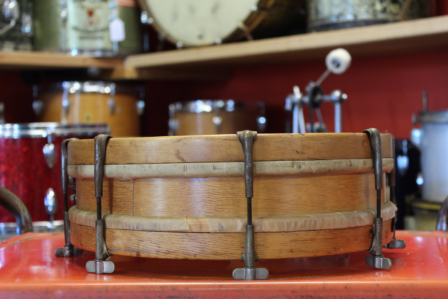 1930's Gretsch American 6"x23" & 4"x13.25" in Natural Maple