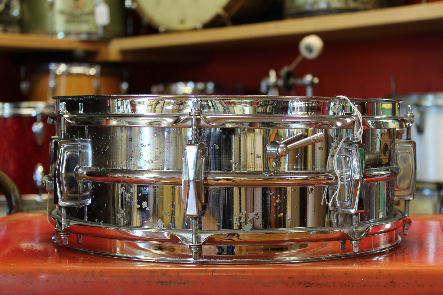 1964 Ludwig *8 Lug* Supraphonic 5"x14" Snare Drum Serial #85742