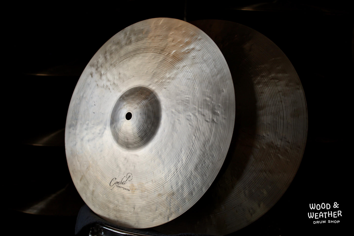 Cymbal Craftsman 14" Hand Hammered Hi-Hat Cymbals 1070/1258g