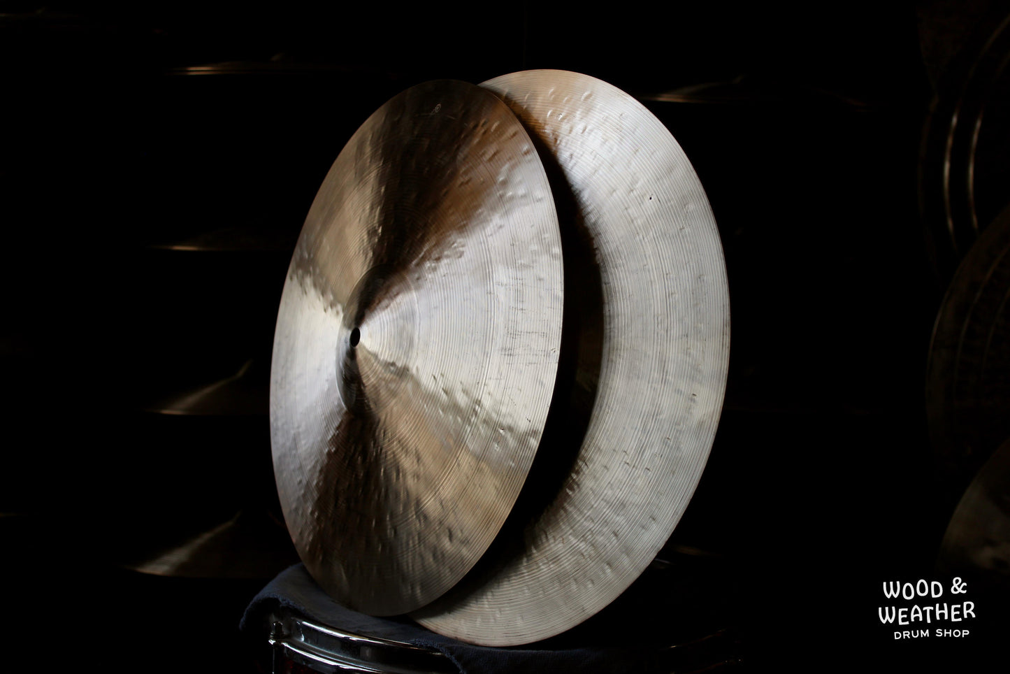 Cymbal Craftsman 15" Hand Hammered Hi-Hat Cymbals 1182/1286g