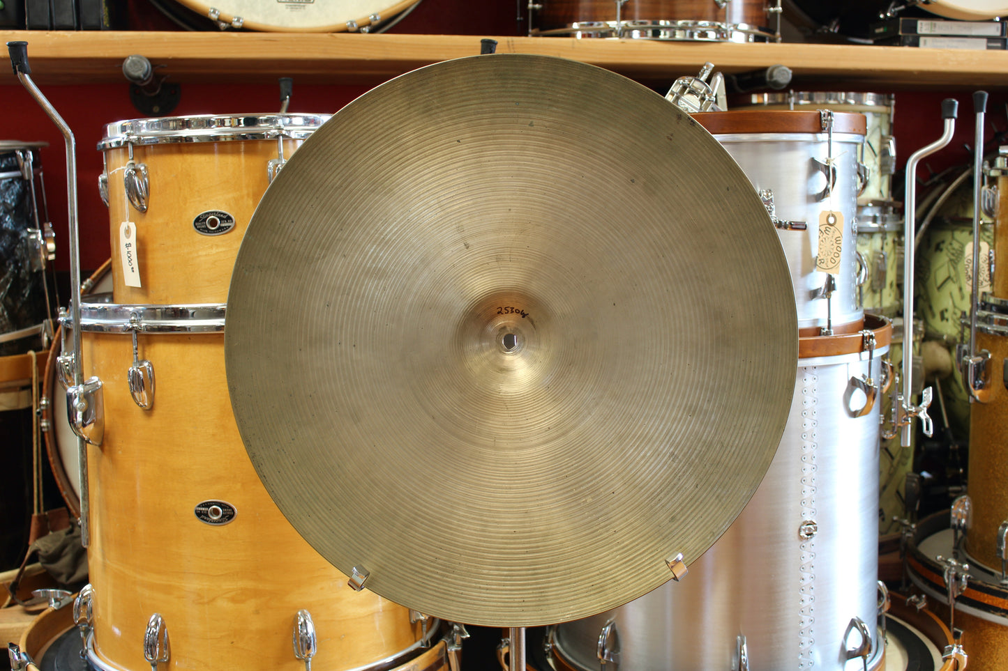 1960s A. Zildjian 20" Mini Cup Ride 2530g