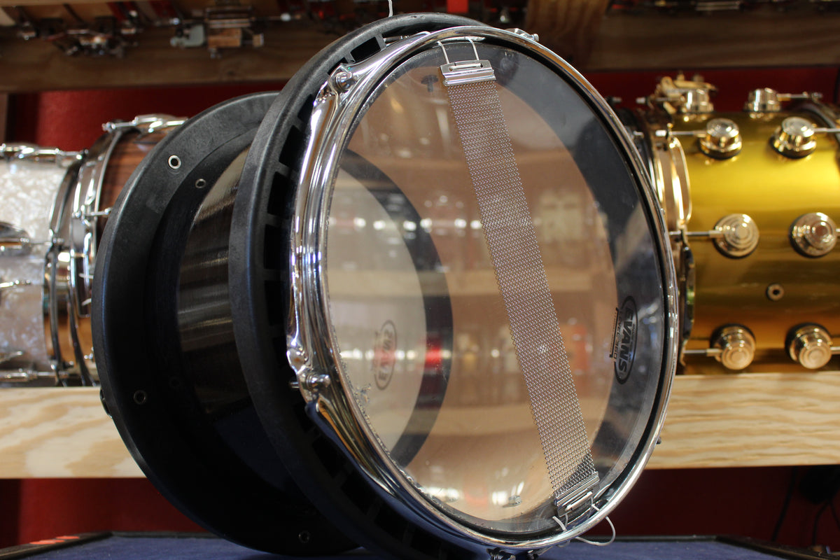 1990s Peavey 10x12 Radial Pro 751 Snare Drum in Black Lacquer