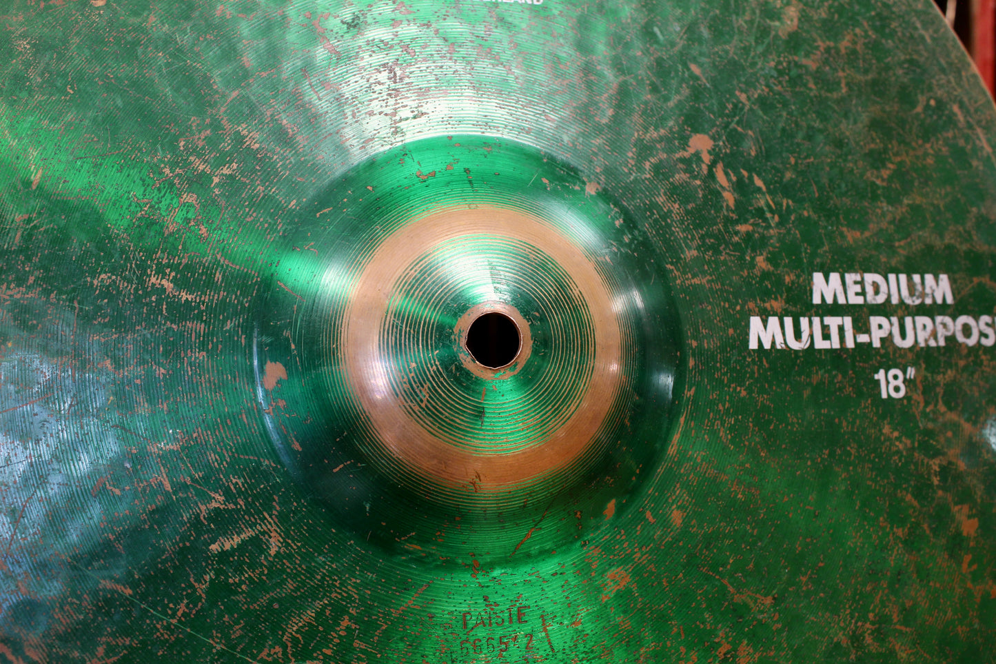 1986 Paiste 18" 900 Series Medium Multi-Purpose Cymbal 2061g