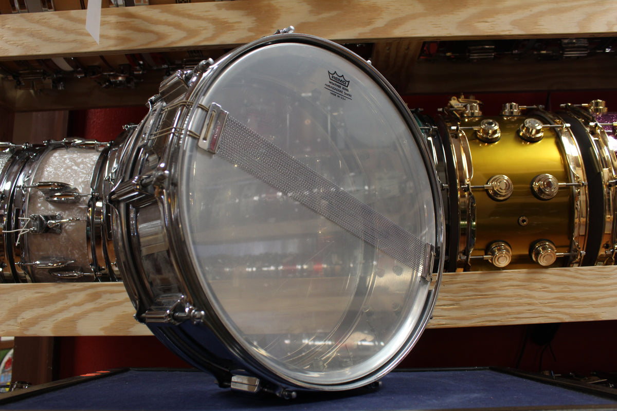 1960s Rogers 5x14 Super Ten Chrome Over Steel Snare Drum