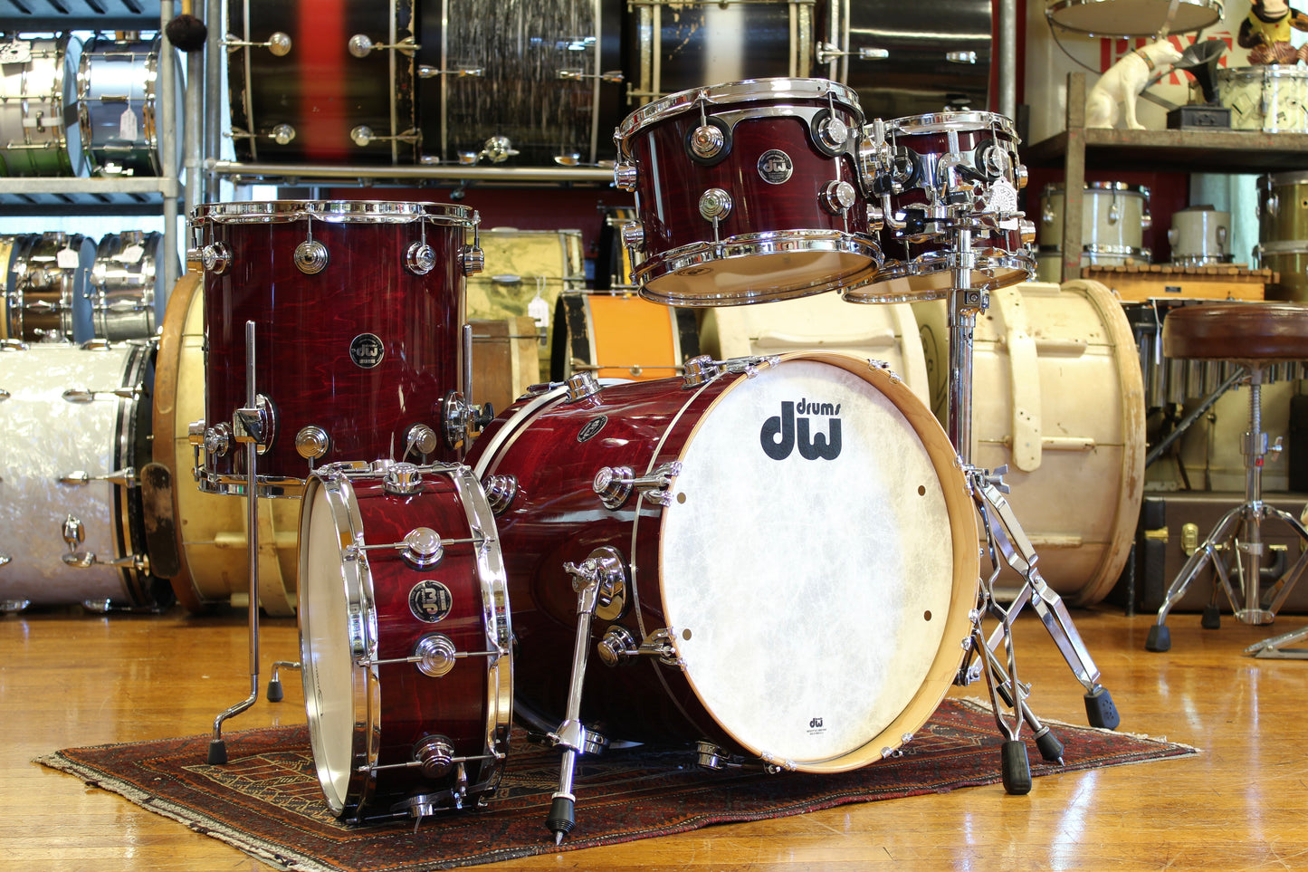 1996 DW Collectors Series in Cherry 16x18 14x14 8x12 8x10 5.5x14