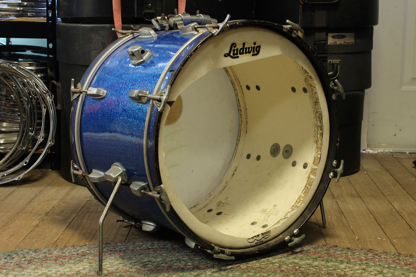 Tama Star Maple 14x22 14x20 16x16 9x12 Satin Antique Brown