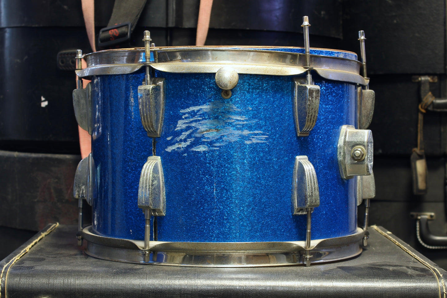1970's Ludwig 9"x13" Tom in Blue Sparkle