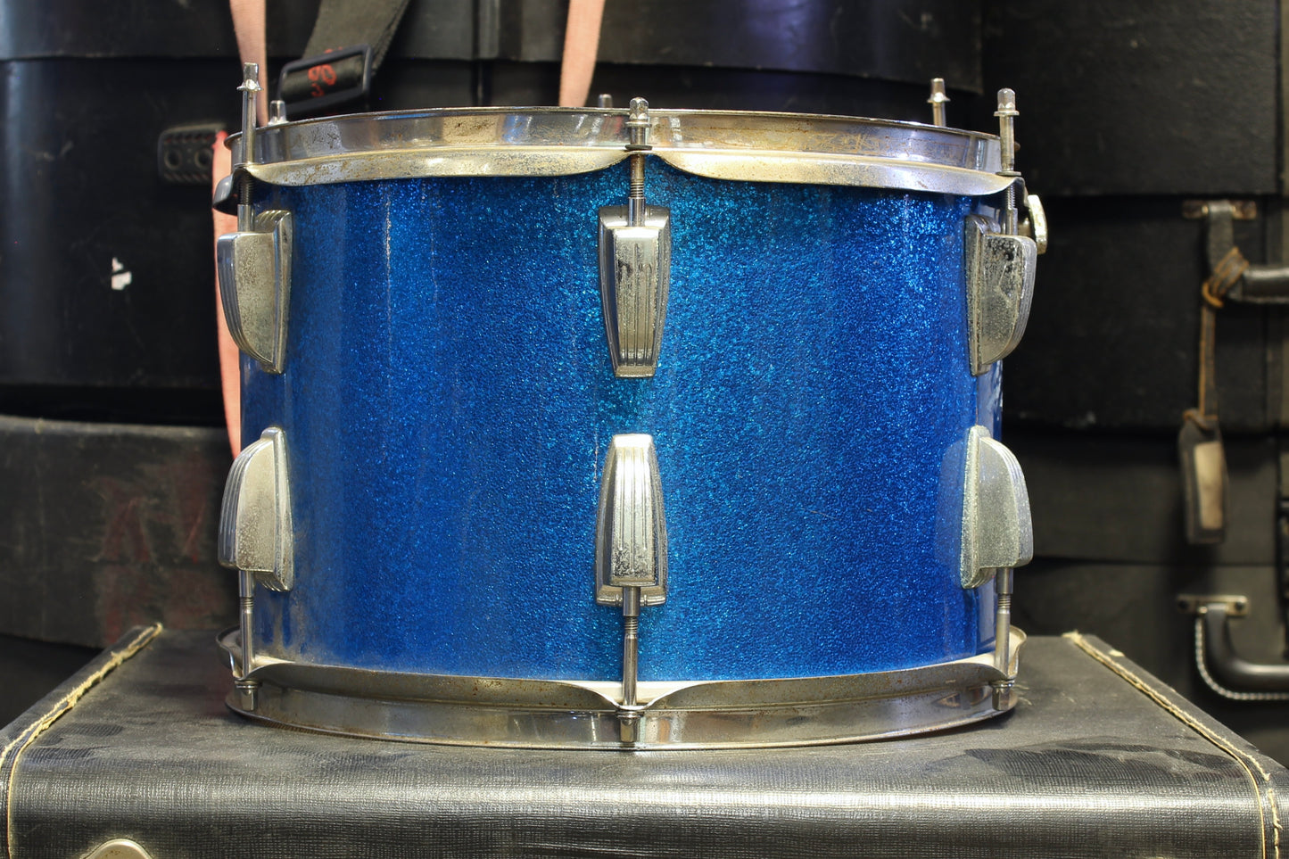 1970's Ludwig 9"x13" Tom in Blue Sparkle