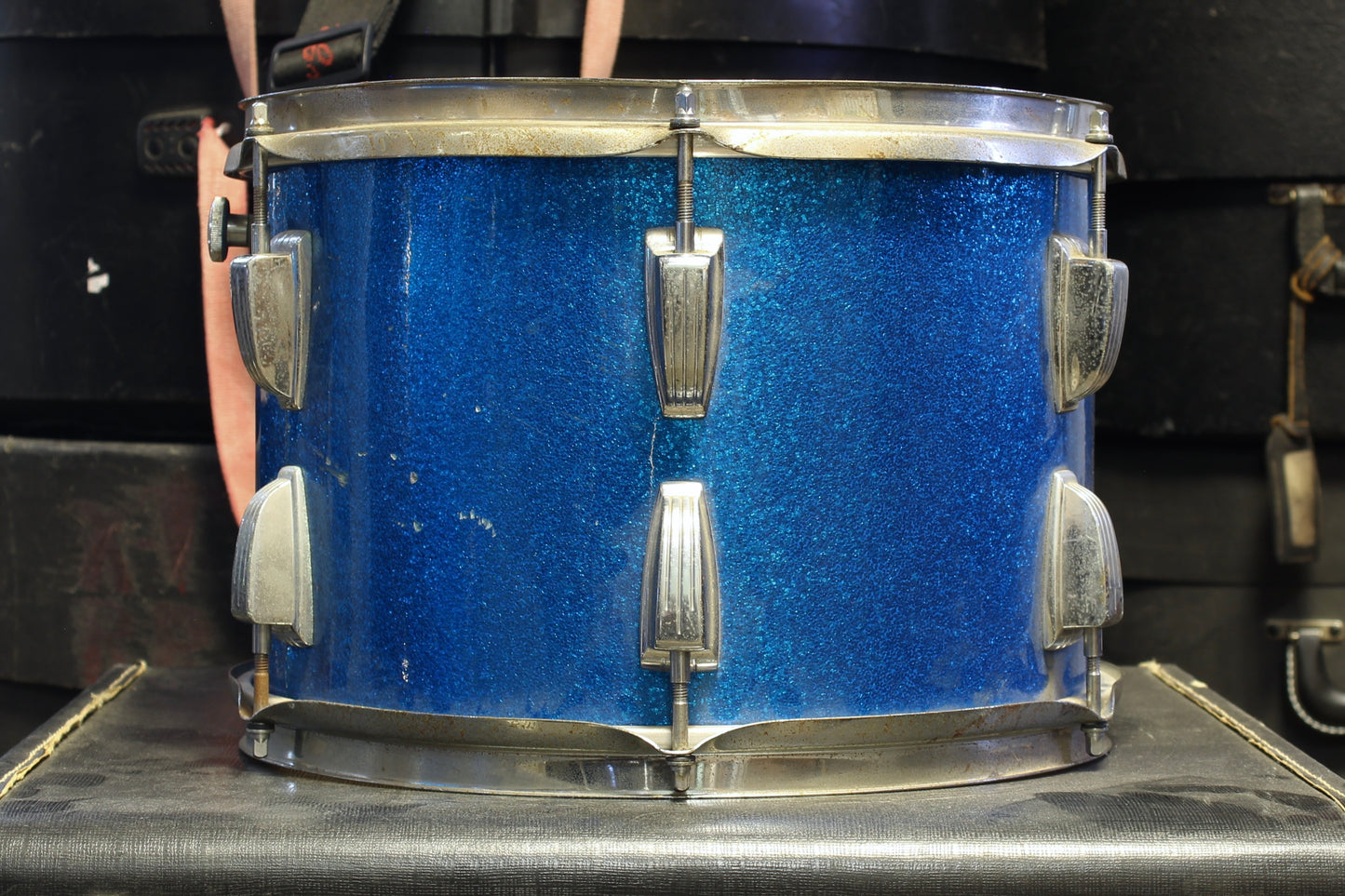 1970's Ludwig 9"x13" Tom in Blue Sparkle