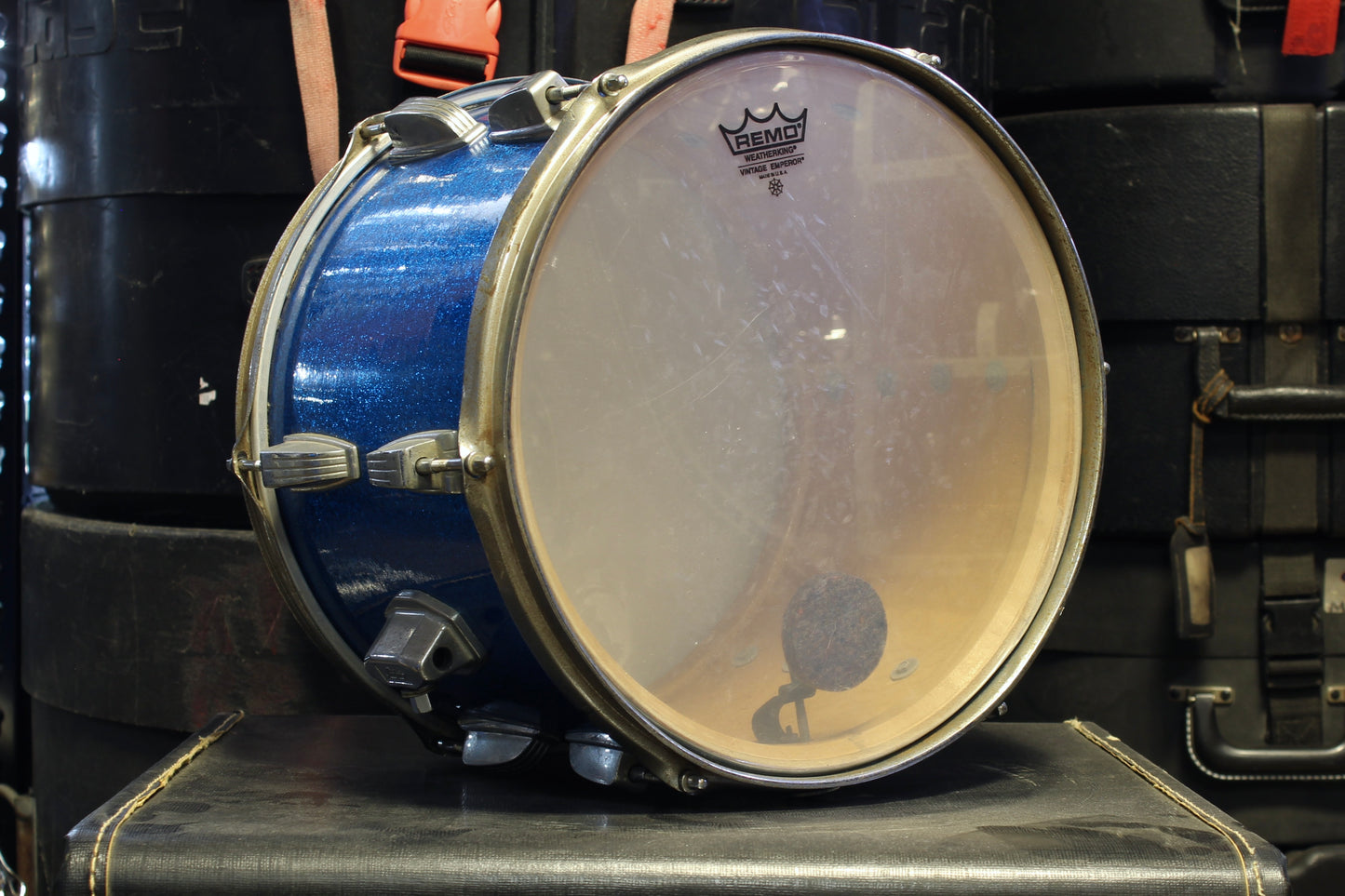 1970's Ludwig 9"x13" Tom in Blue Sparkle