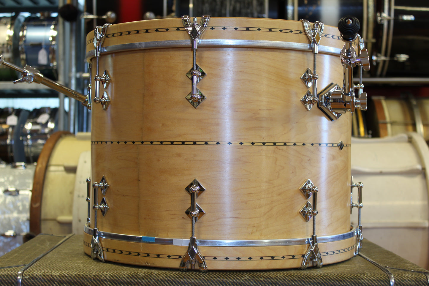 2012-14 Craviotto Solid Shell Maple Kit 14x20 14x14 8x12