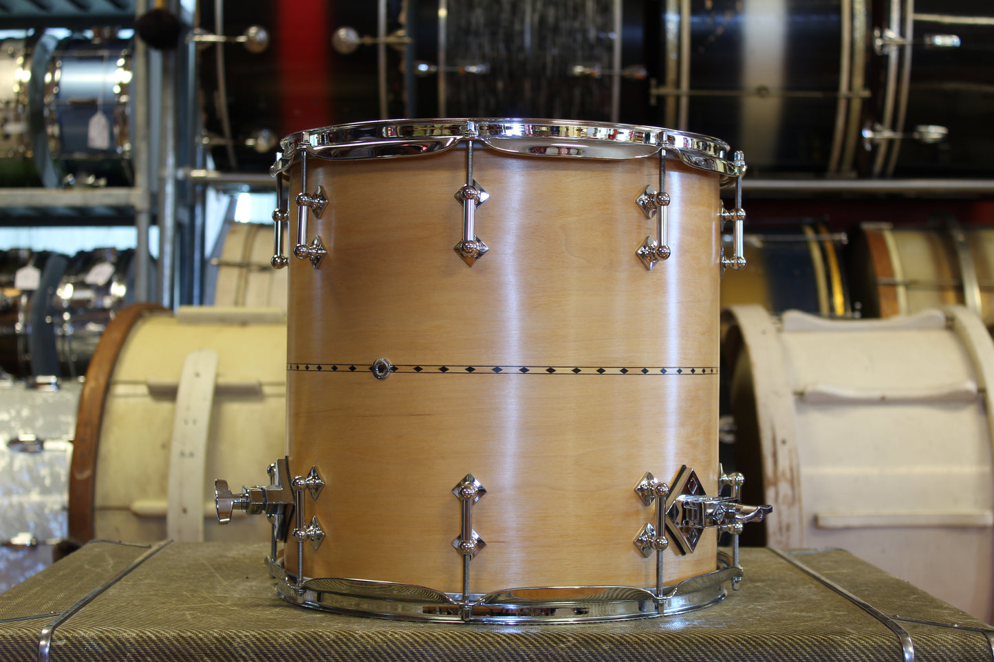 2012-14 Craviotto Solid Shell Maple Kit 14x20 14x14 8x12