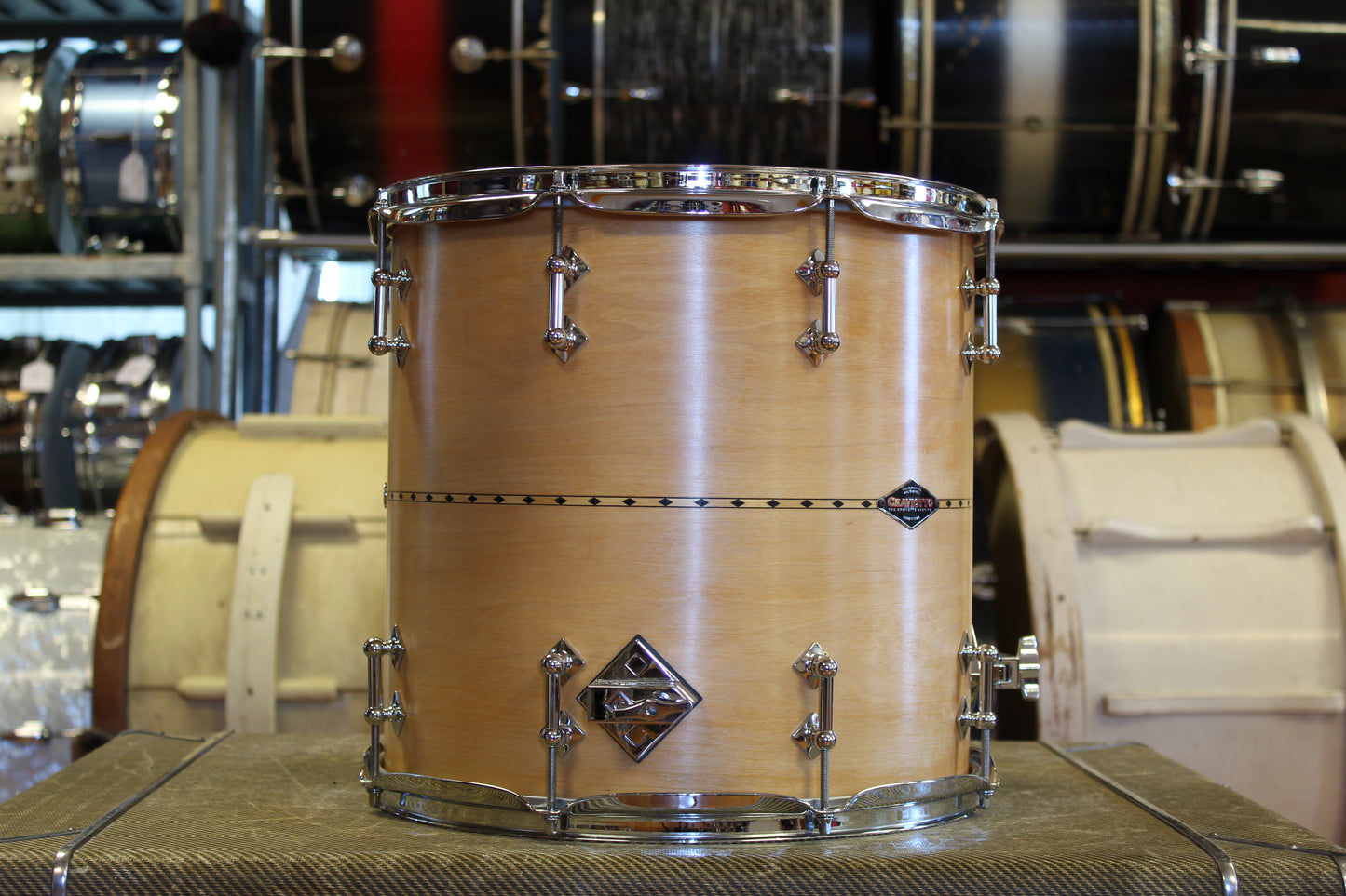 2012-14 Craviotto Solid Shell Maple Kit 14x20 14x14 8x12