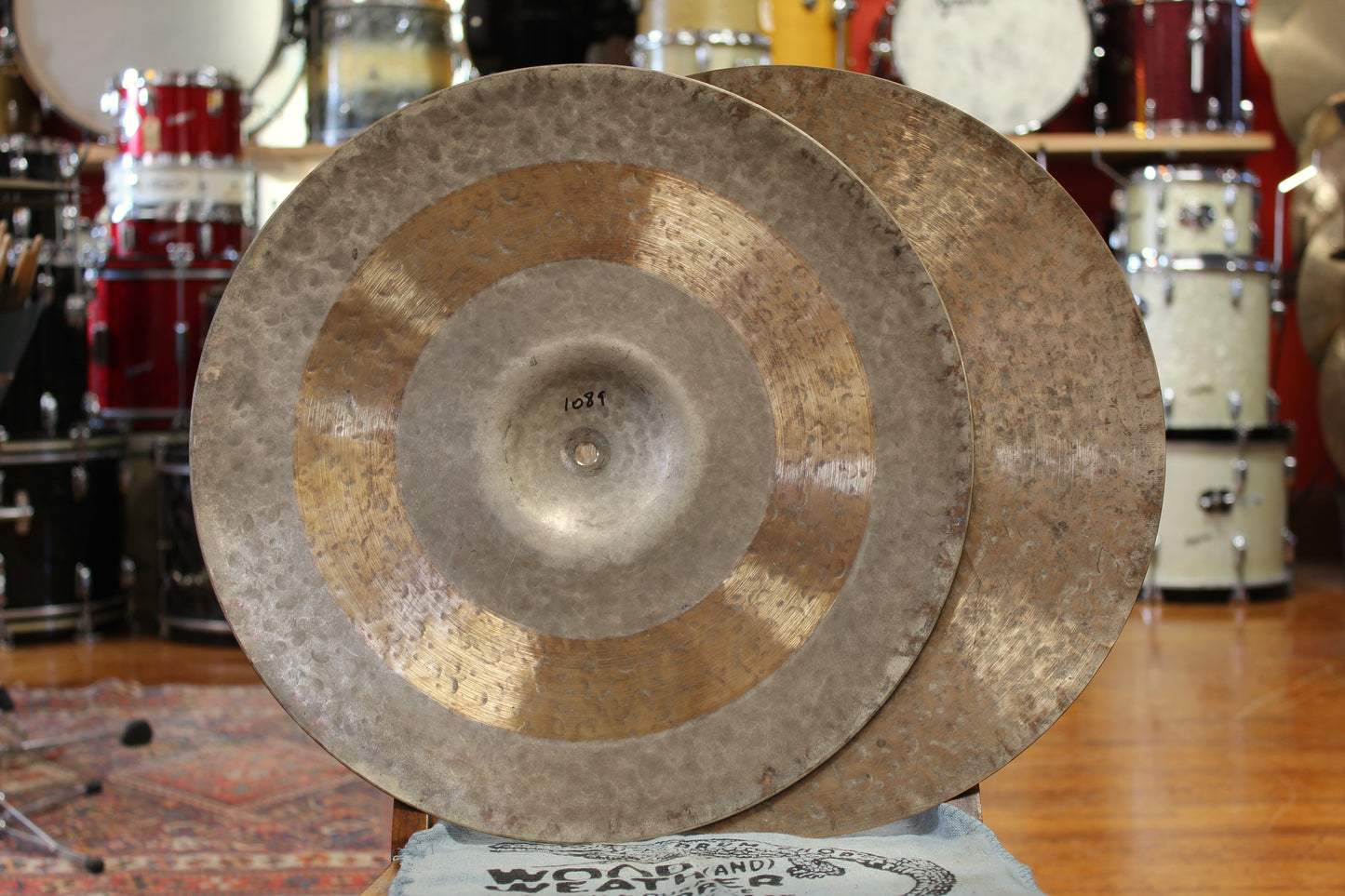 Used Legado 16.5" Stewart Hi-Hats 1089/1265g