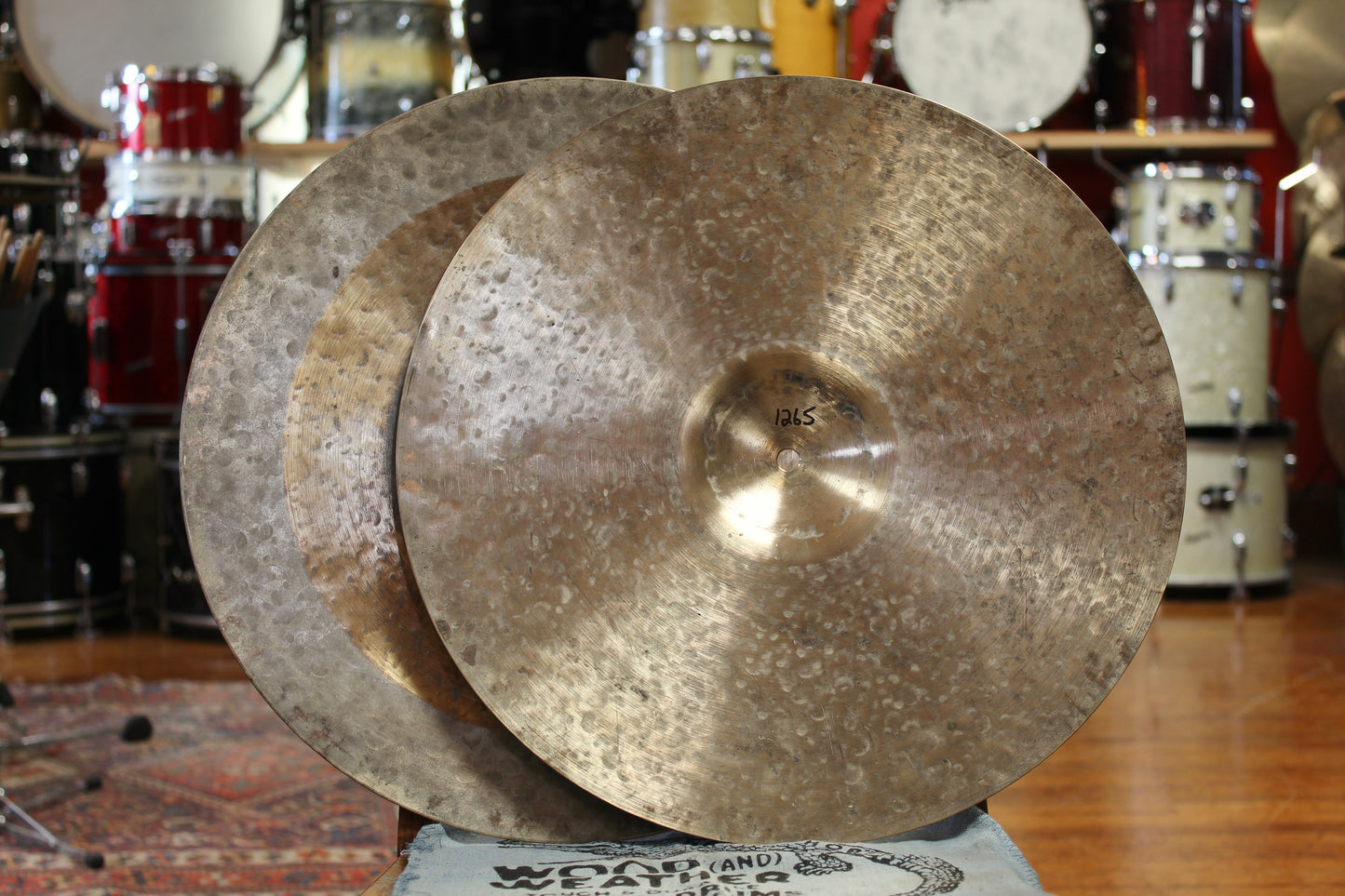 Used Legado 16.5" Stewart Hi-Hats 1089/1265g