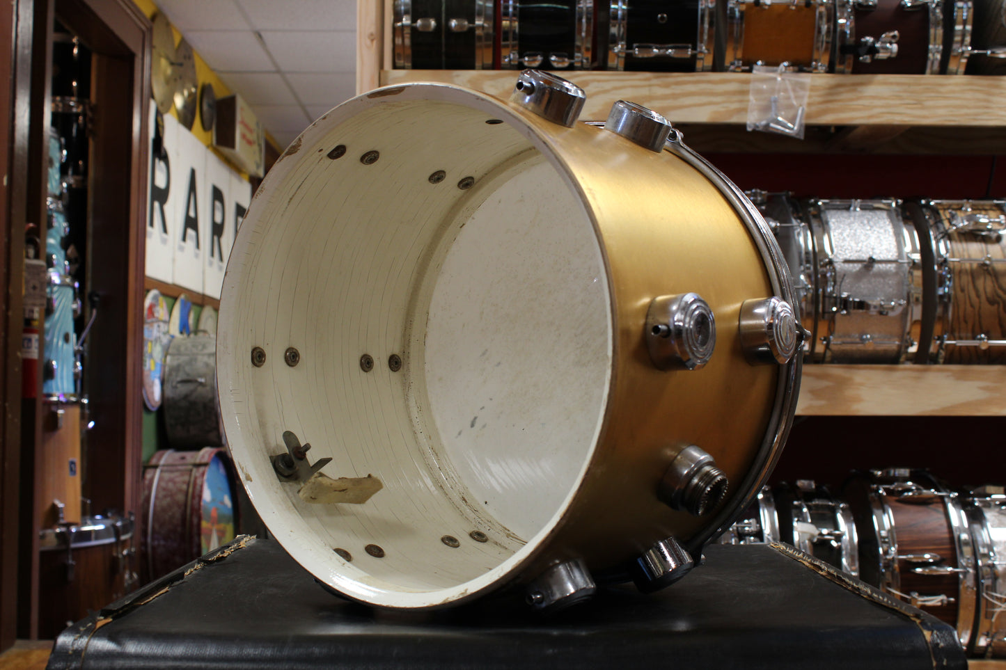 1960s George Hayman Vibra Sonic Outfit in Gold Ingot 14x20 9x13 16x16