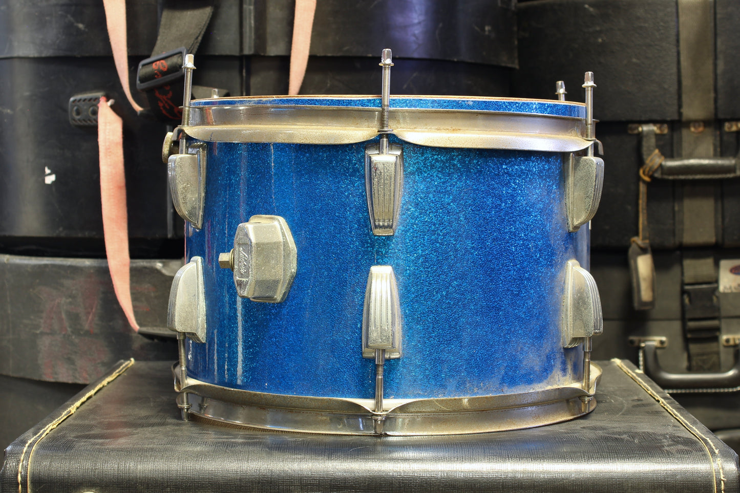 1970's Ludwig 9"x13" Tom in Blue Sparkle