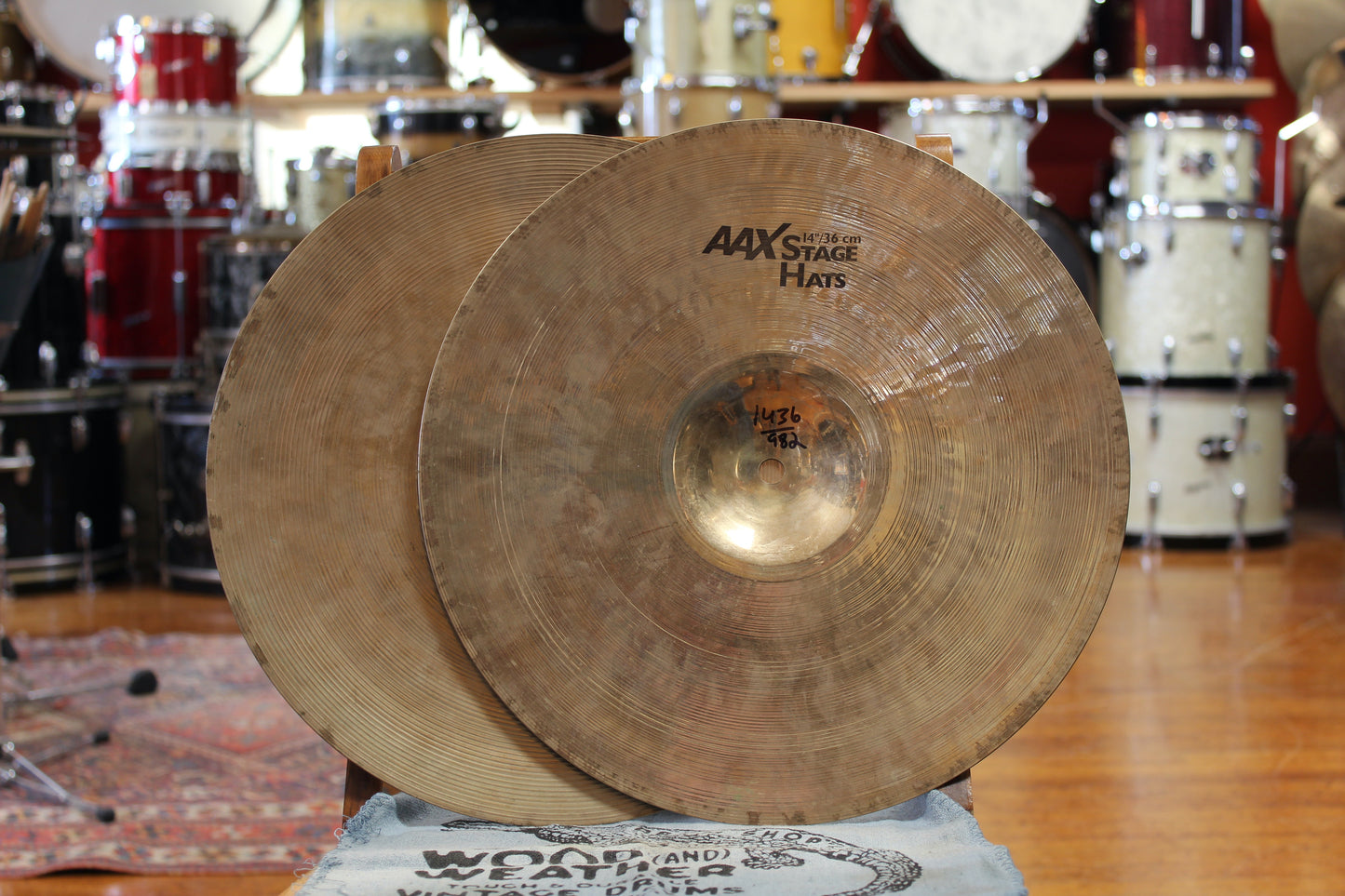 Sabian 14" AAX Stage Hats 982/1430g