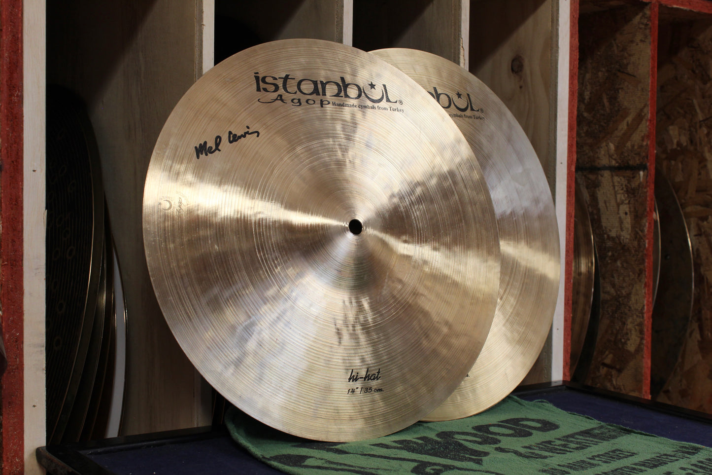Istanbul Agop 14" Mel Lewis Hi-Hats 827/1040g
