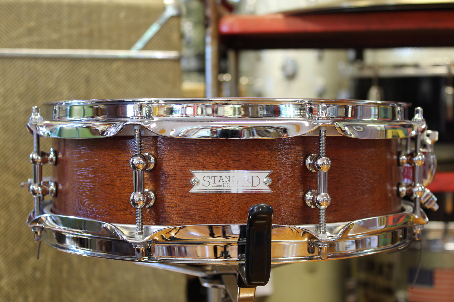 Standard Drum Company 4.5"x12" Mahogany Snare Drum