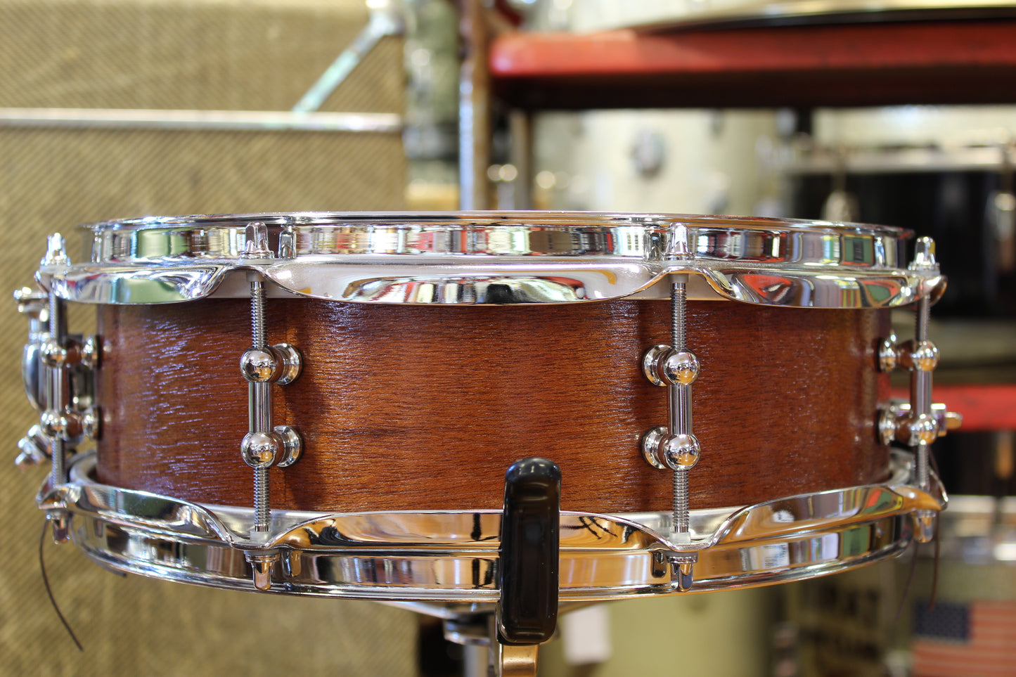 Standard Drum Company 4.5"x12" Mahogany Snare Drum