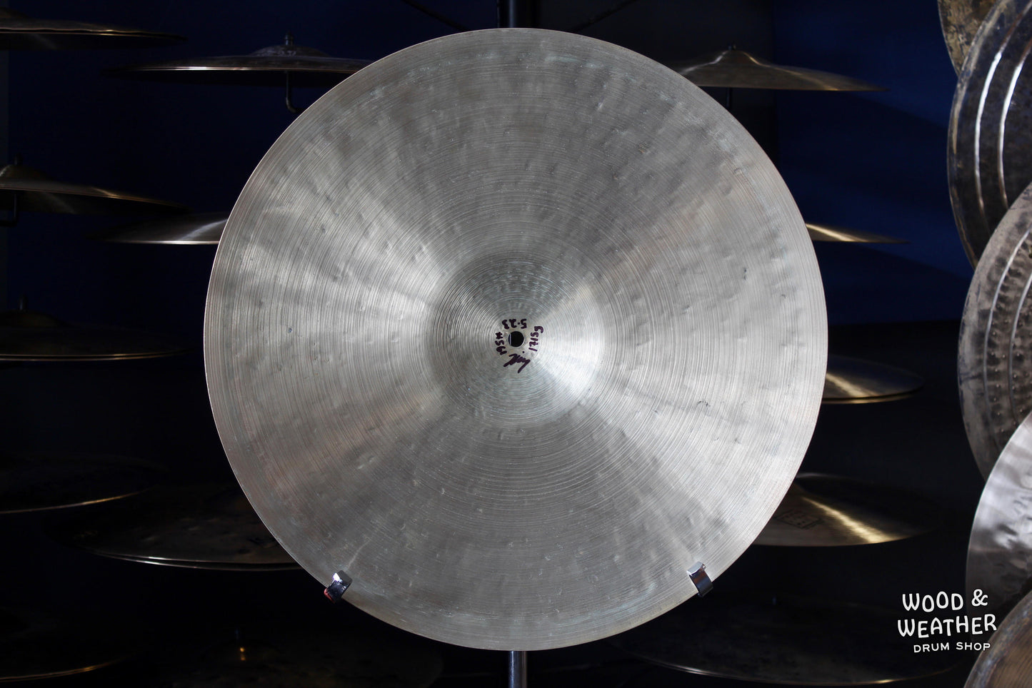 Mongiello Cymbals 19" Prestige Series Type III Eric Binder Signature Ride Cymbal 1715g
