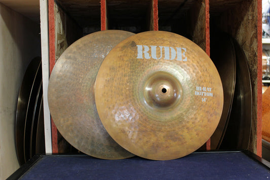 1982 Paiste 14" RUDE Hi-Hats 893/1151g