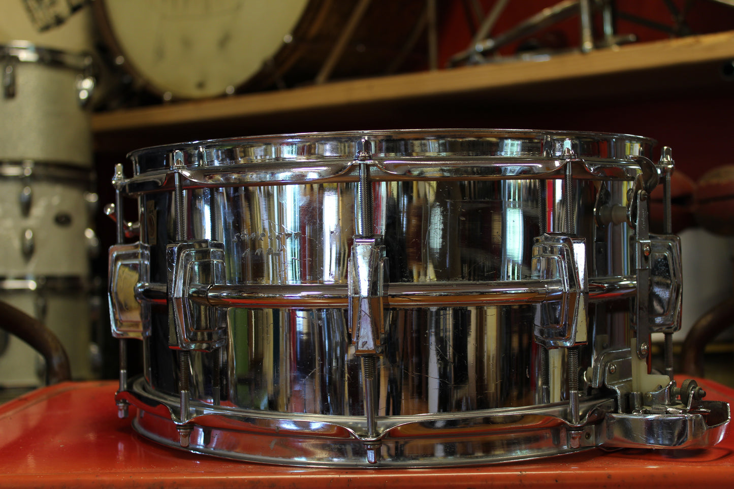 1967 Ludwig Super-Sensitive 6.5"x14" Serial # 488507