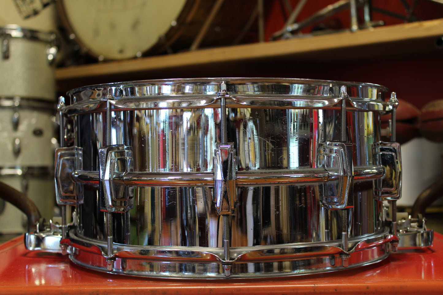 1967 Ludwig Super-Sensitive 6.5"x14" Serial # 488507