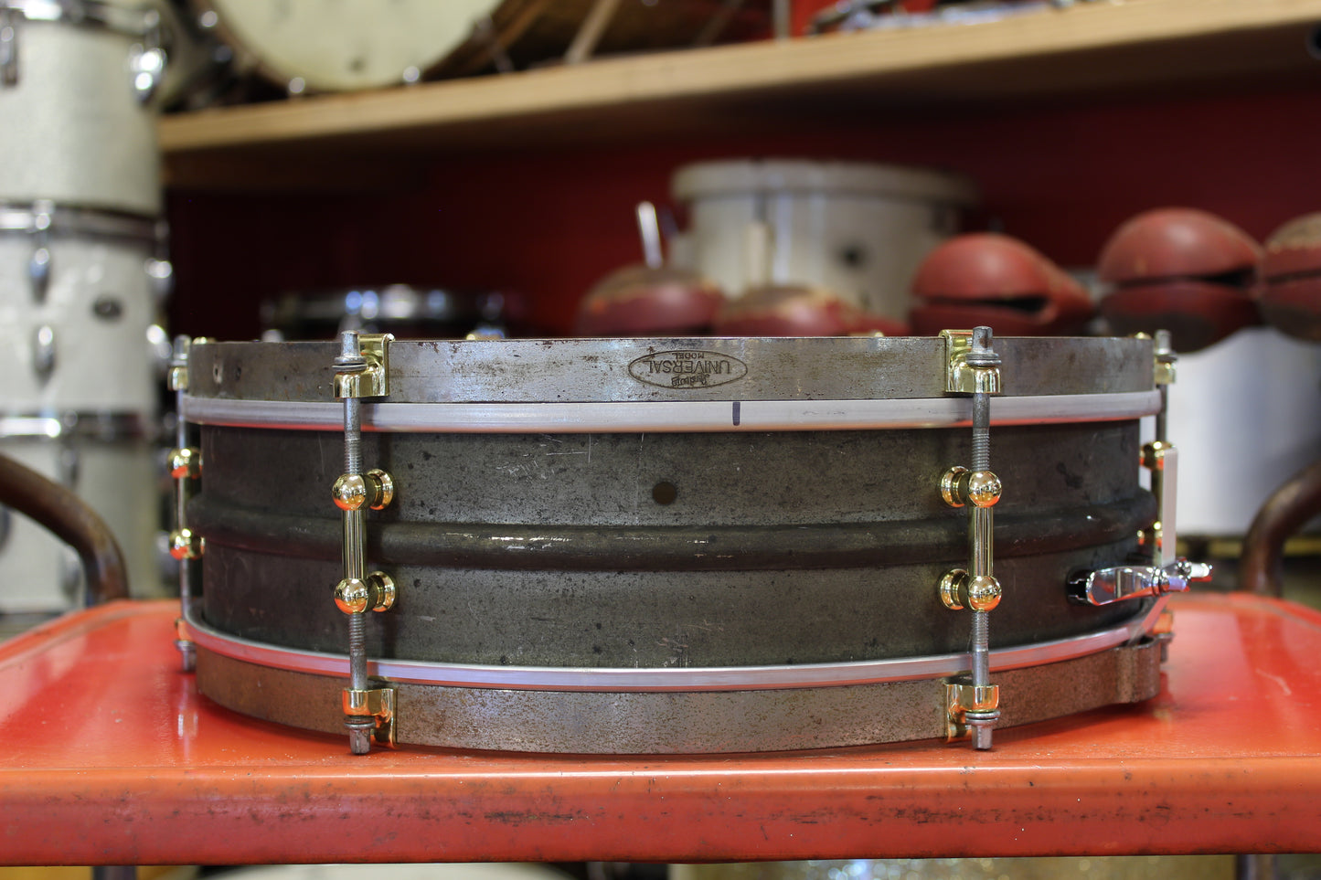 1920s Nickel over Brass 4"x14" Snare Drum